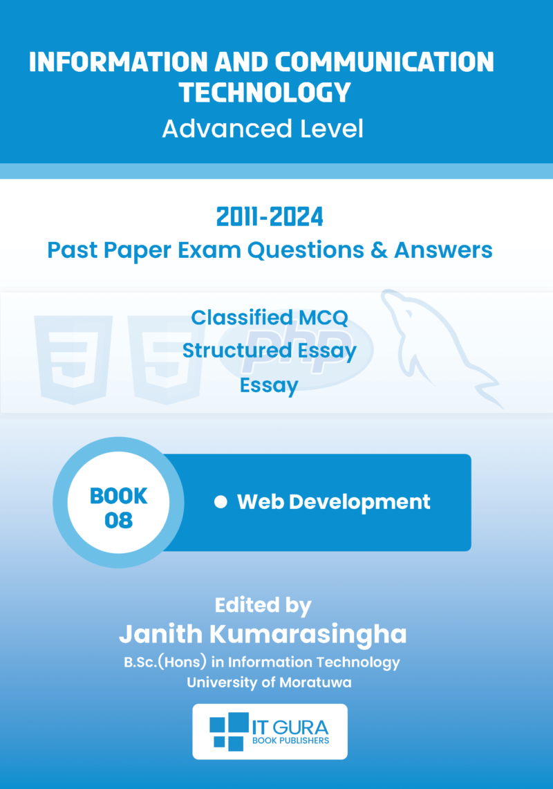 AL ICT | Past Paper Classified Books Set – English Medium - Image 9